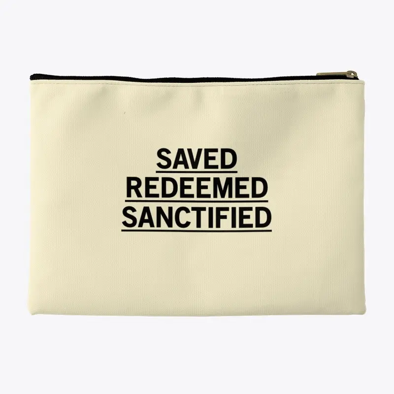 Saved. Redeemed. Sanctified. T-shirt